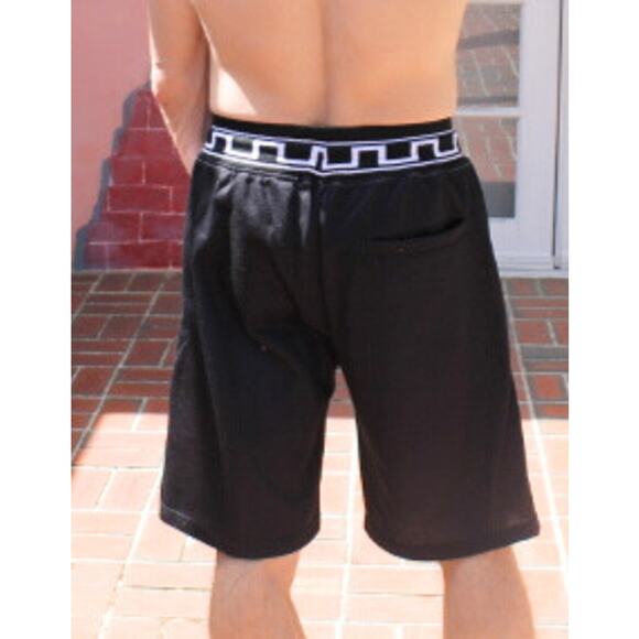 Reason Rhinestone Basketball Shorts Mens Sz S Gold Black White Colorful Dopamine - Picture 4 of 9